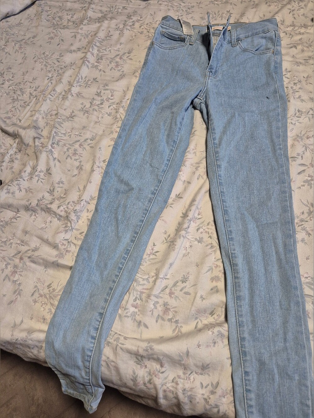 Levis - Light Blue Women's Slim Straight Jeans